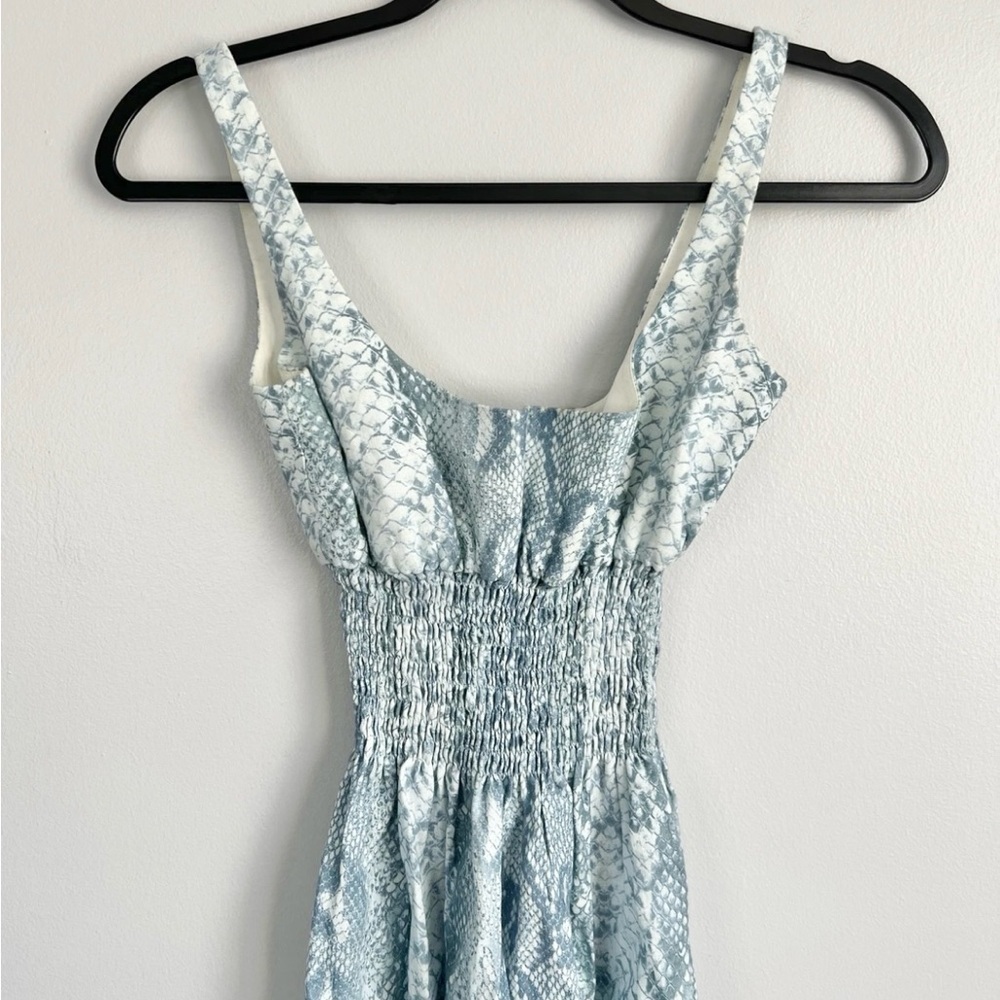 Emilia Wickstead Size US 2 • Blue Python Print Li… - image 4